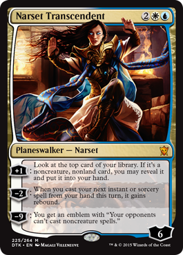 Narset Transcendent MtG Art from Dragons of Tarkir Set by Magali