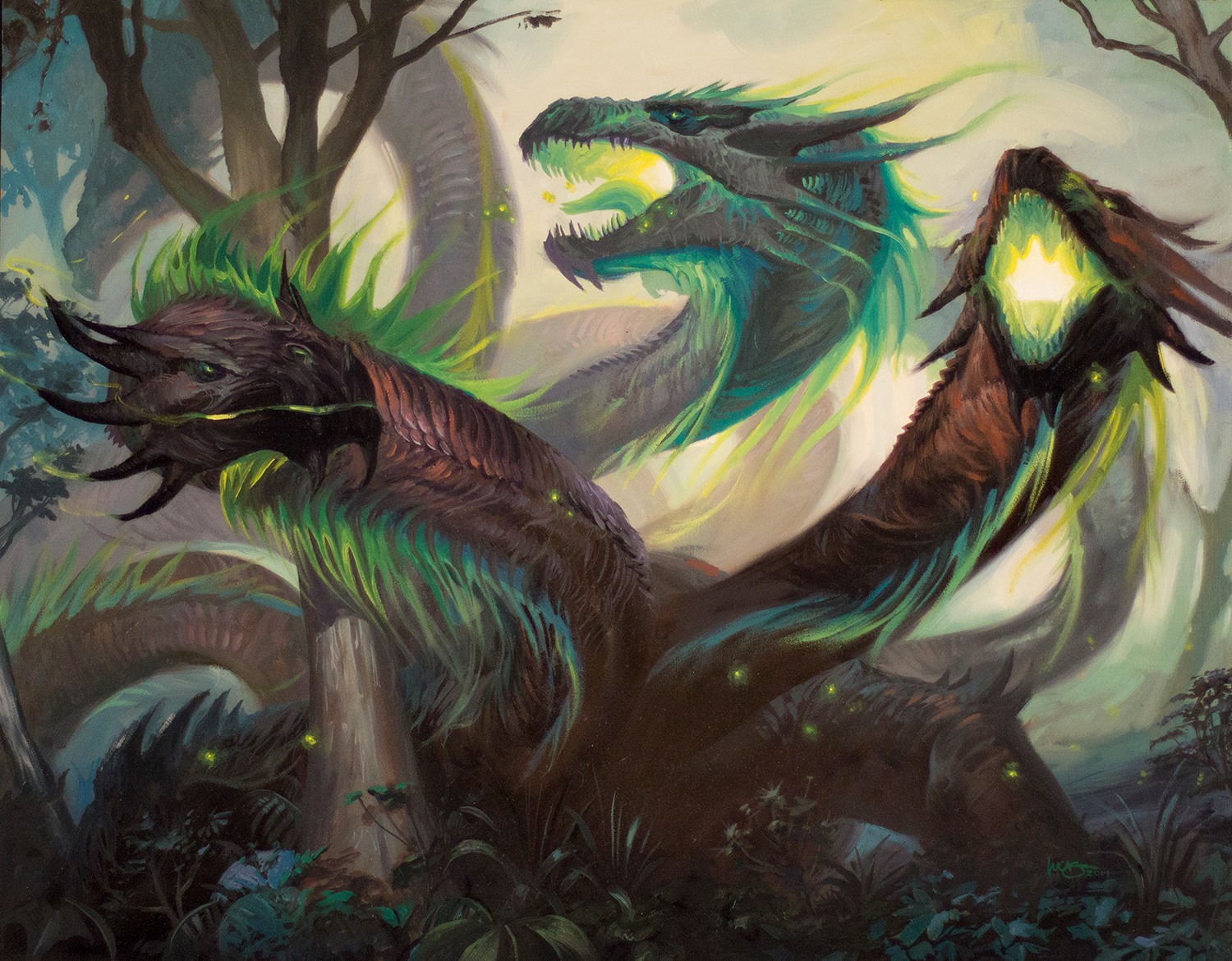 MtG Art: Managorger Hydra from Magic Origins Set by Lucas Graciano