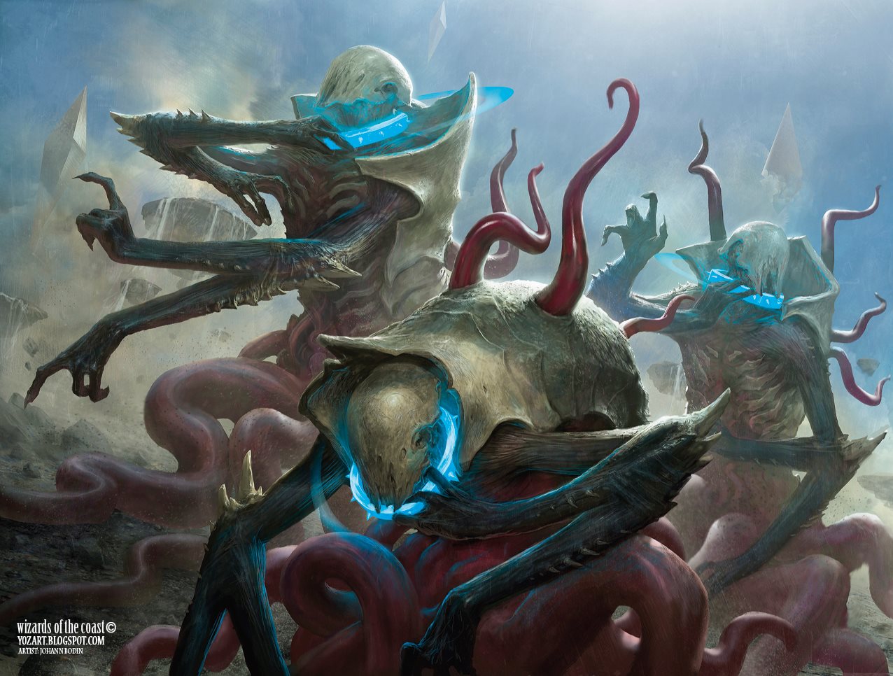 MtG Art Dampening Pulse From Battle For Zendikar Set By Johann Bodin Art Of Magic The Gathering