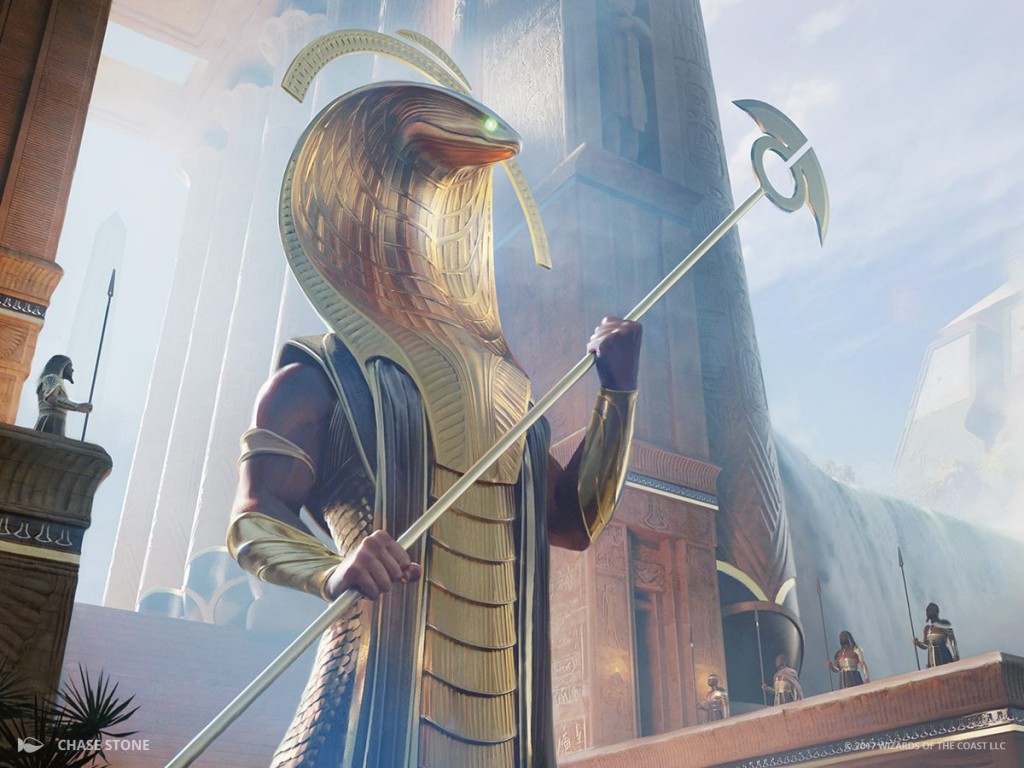 Rhonas The Indomitable Mtg Art From Amonkhet Set By Chase Stone Art