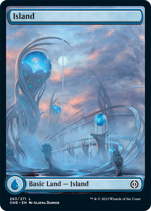 Island Mtg Art From Phyrexia All Will Be One Set By Alayna Danner Art Of Magic The Gathering