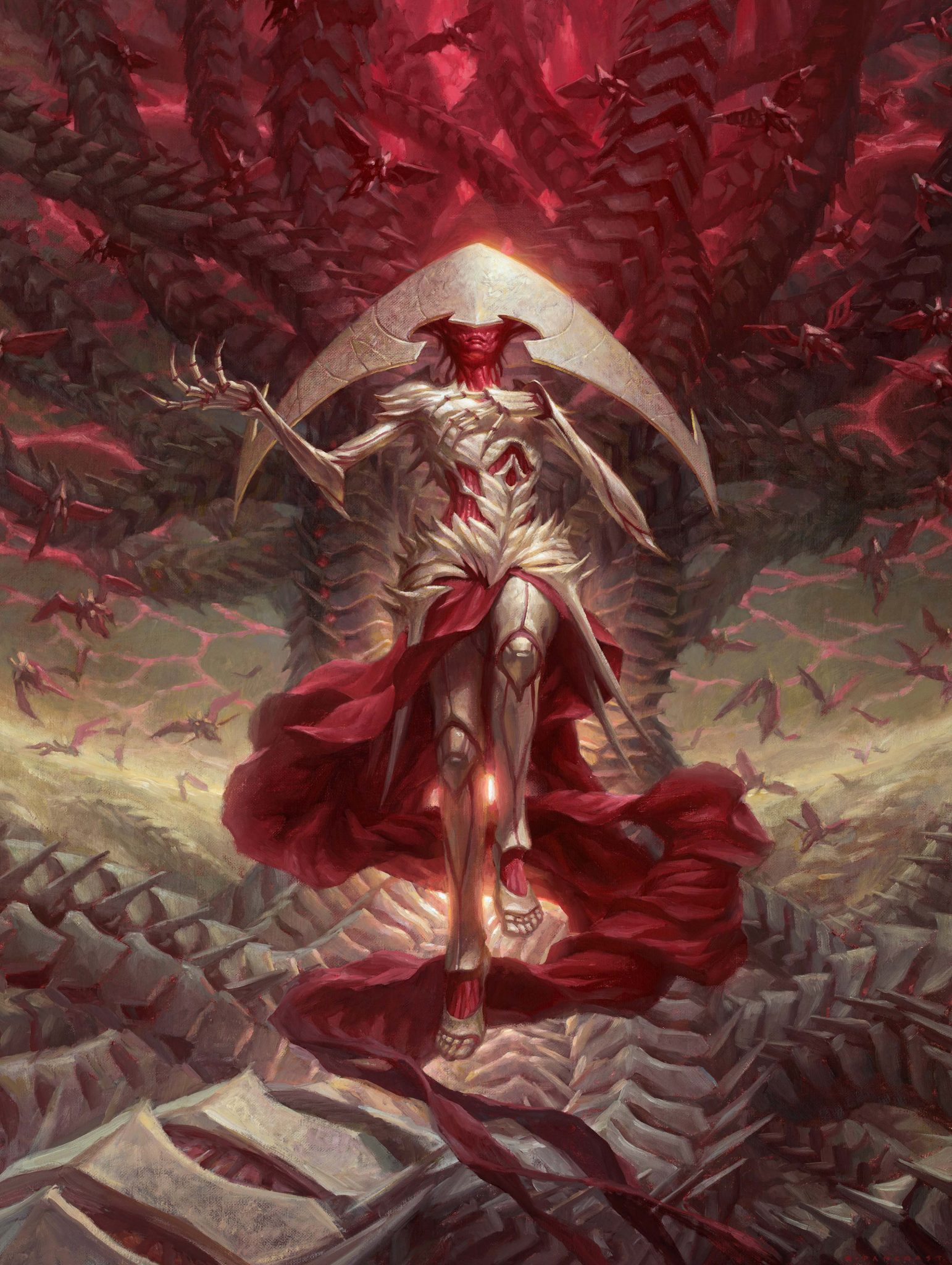 Elesh Norn Mtg Art From March Of The Machine Set By Ryan Pancoast Art