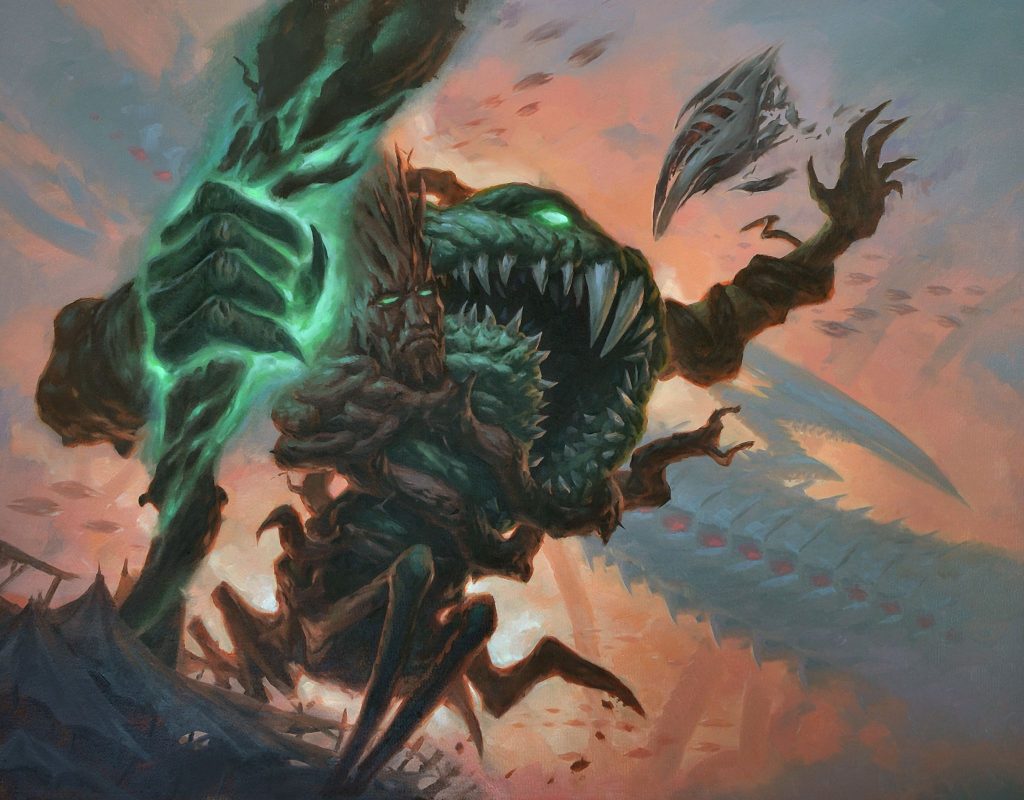 Yargle And Multani MtG Art From March Of The Machine Set By Slawomir