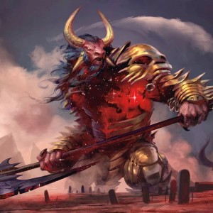 Mogis, God of Slaughter - MtG Art