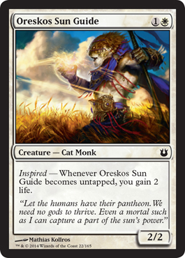 Oreskos Sun Guide - Born of the Gods Spoiler