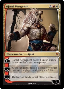 Ajani Vengeant - Duel Decks