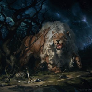 Fleecemane Lion Art