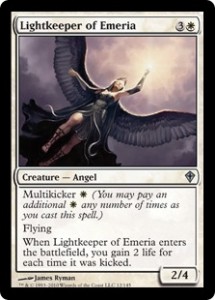 Lightkeeper of Emeria MtG Art from Commander, Worldwake Set by James ...