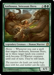 Anthousa, Setessan Hero