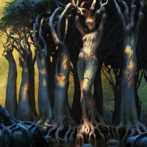 Sylvan Caryatid Art