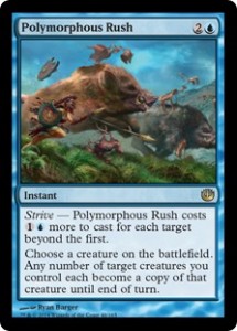 Polymorphous Rush MtG Art from Journey into Nyx Set by Ryan Barger ...