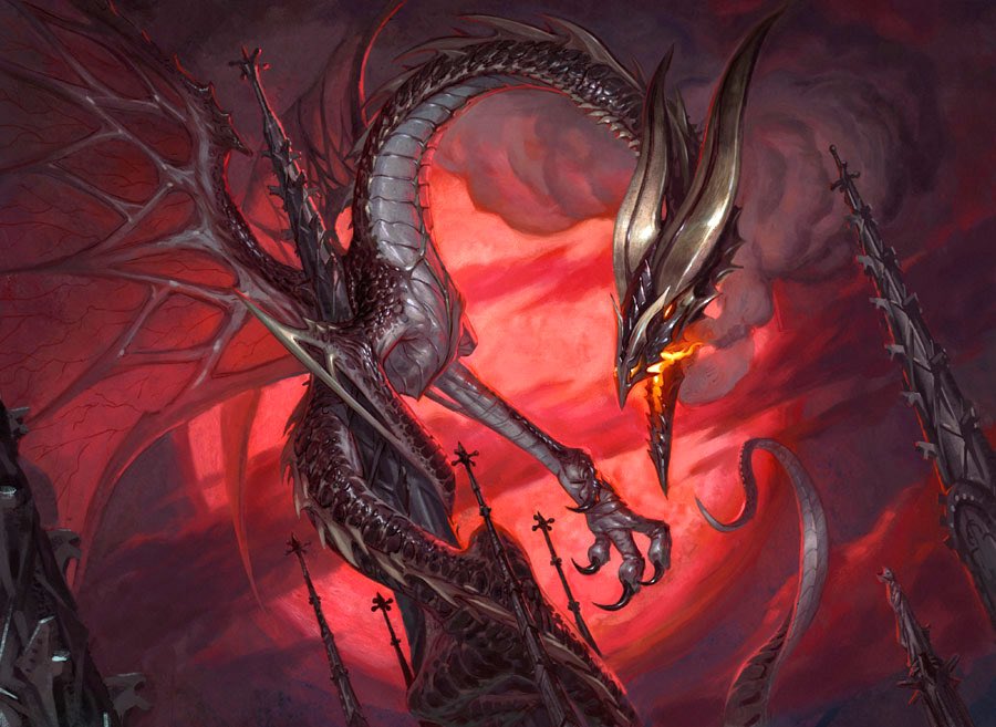 Balefire Dragon MtG Art