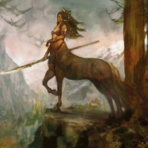 Centaur Courser - MtG Art