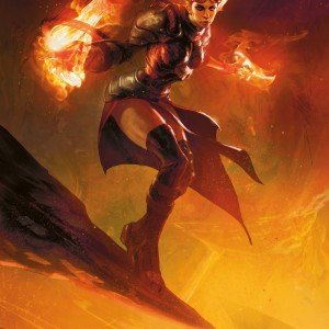 Chandra, the Firebrand - MtG Planeswalker Art