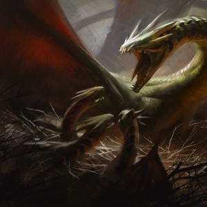 Dragon Broodmother - MtG Art