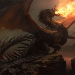 Flameblast Dragon - MtG Art