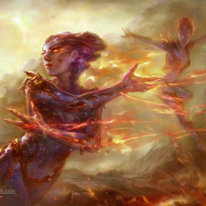 Forgeborn Oreads MtG Art