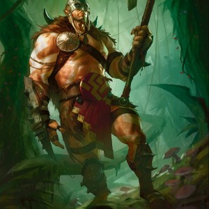 Garruk, Primal Hunter - MtG Planeswalker Art