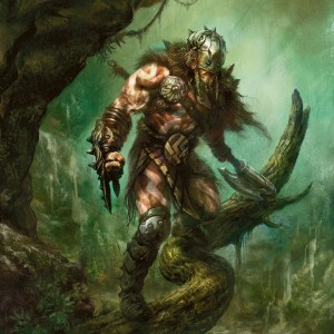 Garruk Wildspeaker - MtG Planeswalker Art