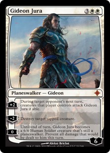 Gideon Jura MtG Art from Magic 2012, Rise of the Eldrazi Set by Aleksi ...