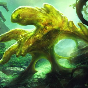 Gobbling Ooze - MtG Art