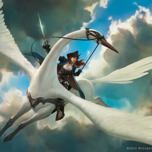 Gryff Vanguard - MtG Art