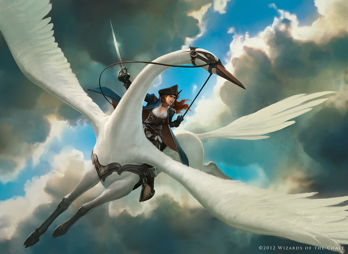 Gryff Vanguard - MtG Art