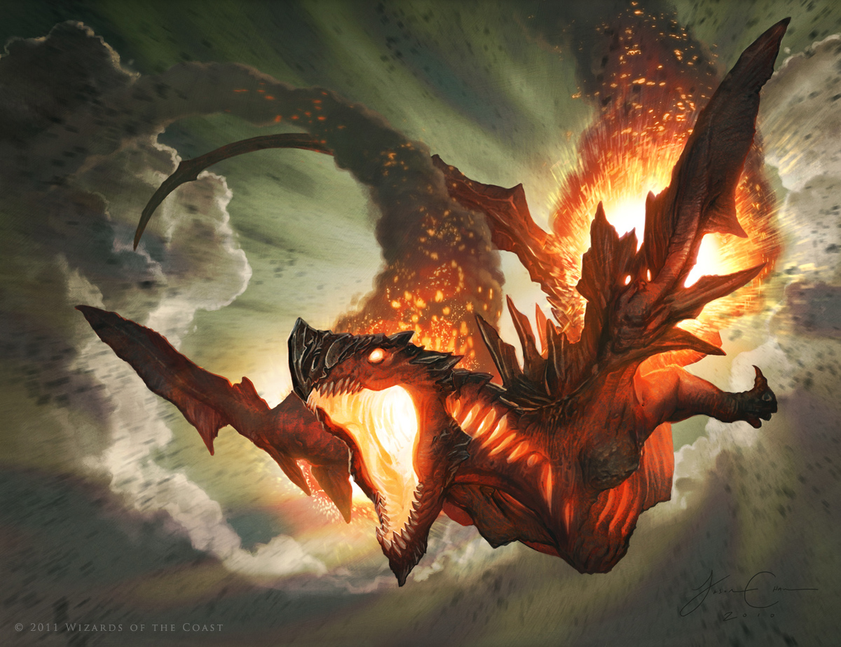 Hellkite Igniter - MtG Art