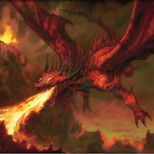 Hellkite Overlord - MtG Art