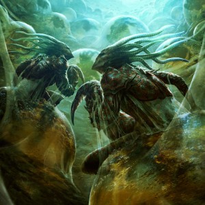 Hive Stirrings (Promo) - MtG Art