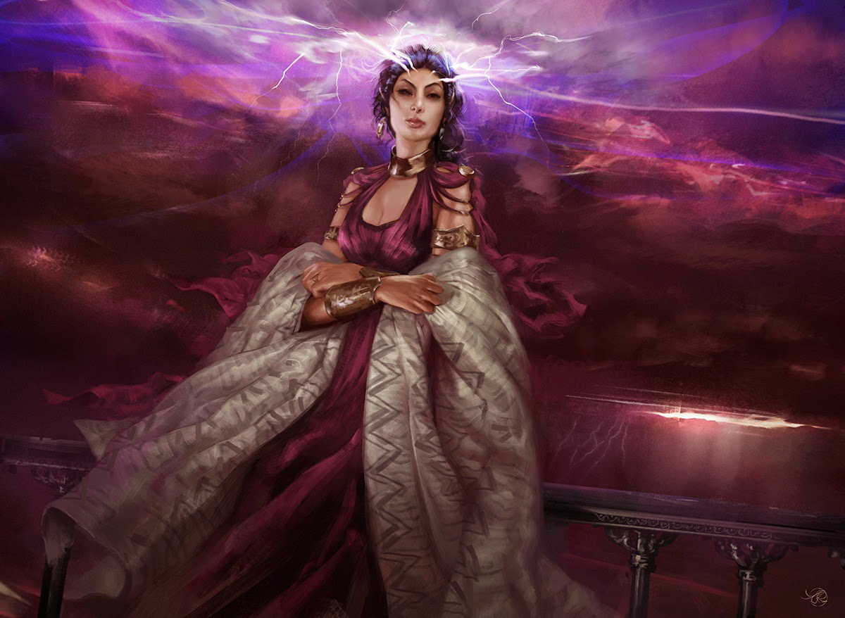 Lightning Diadem MtG Art