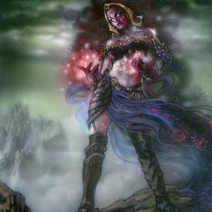 Liliana Vess (Duel Decks) - MtG Planeswalker Art