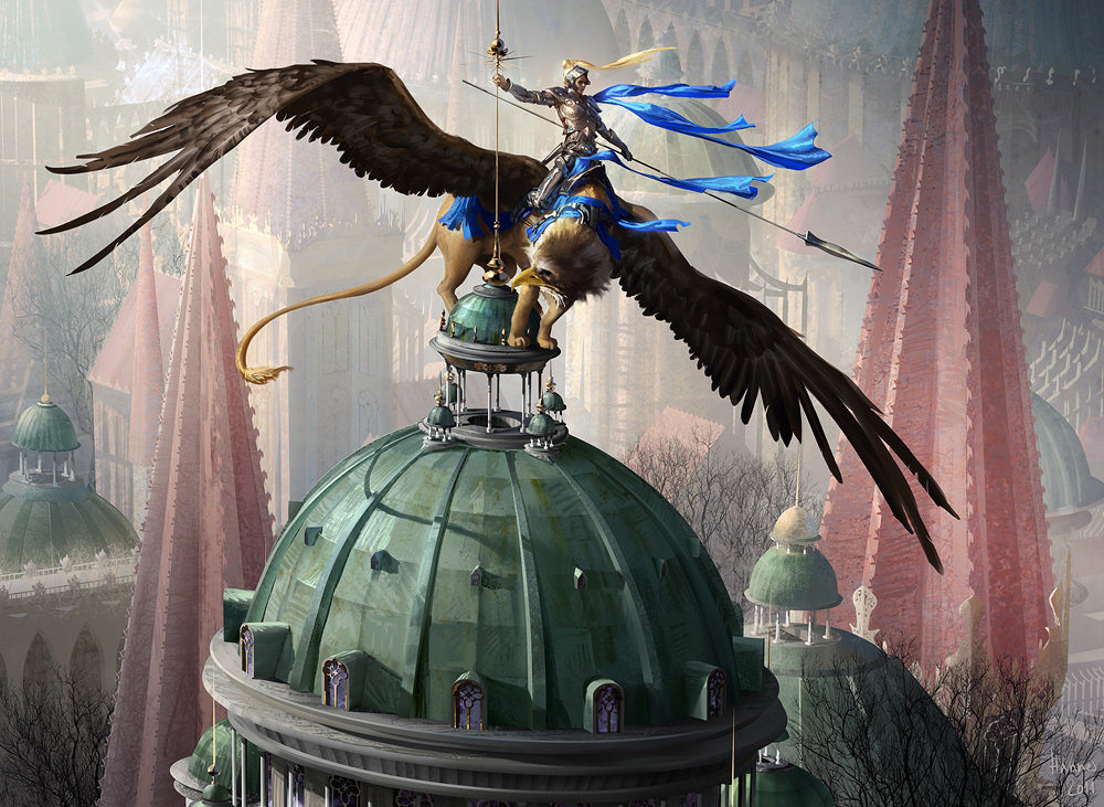 Lyev Skyknight - MtG Art