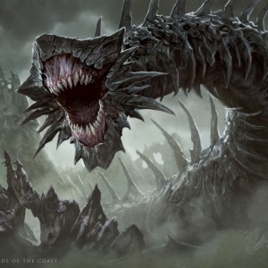 Massacre Wurm - MtG Art