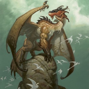 Oros, the Avenger - MtG Art