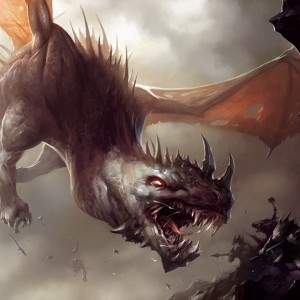 Preyseizer Dragon - MtG Art