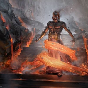 Prophetic Flamespeaker MtG Art