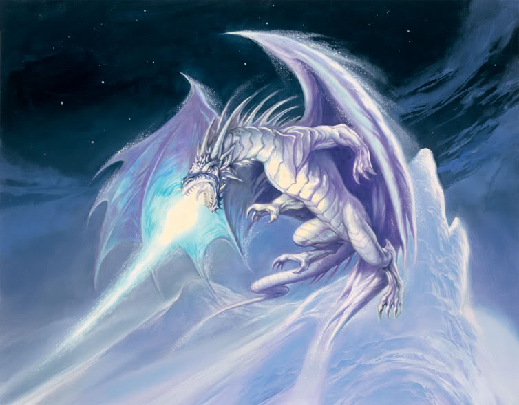 Rimescale Dragon - MtG Art