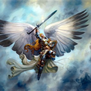 Serra Angel - MtG Art