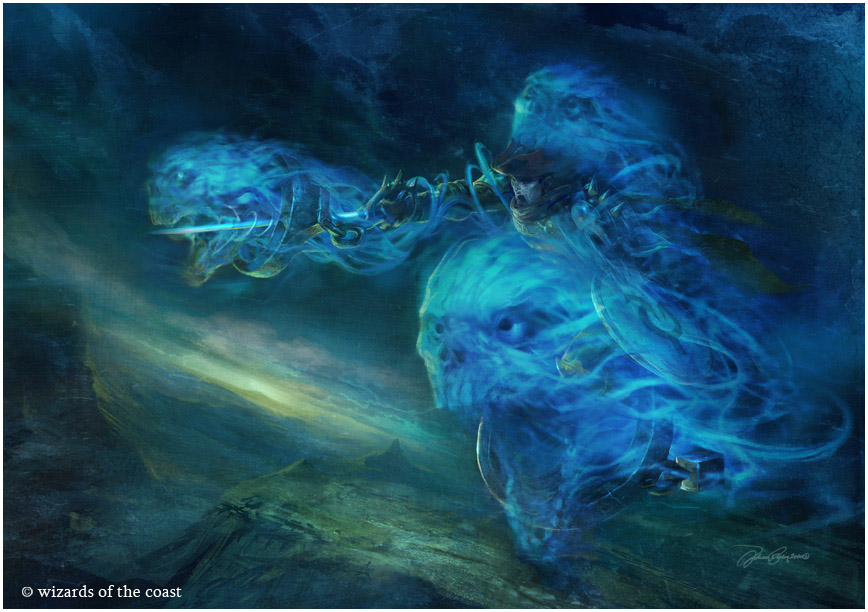 Spectral Flight - MtG Art