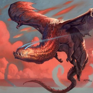 Spellbound Dragon - MtG Art