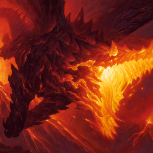 Volcanic Dragon - MtG Art