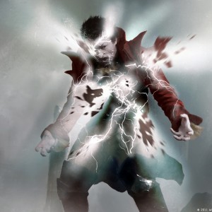 Banishing Stroke - MtG Art