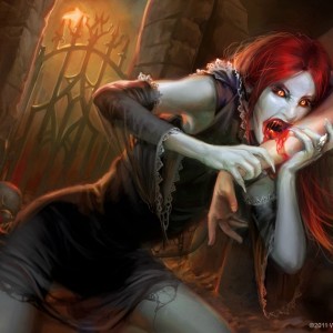 Bloodcrazed Neonate - MtG Art