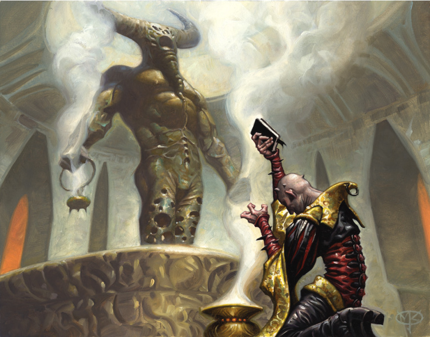 Dark Supplicant - MtG Art