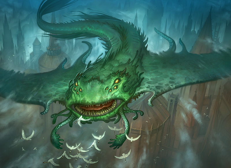 Nimbus Swimmer - MtG Art