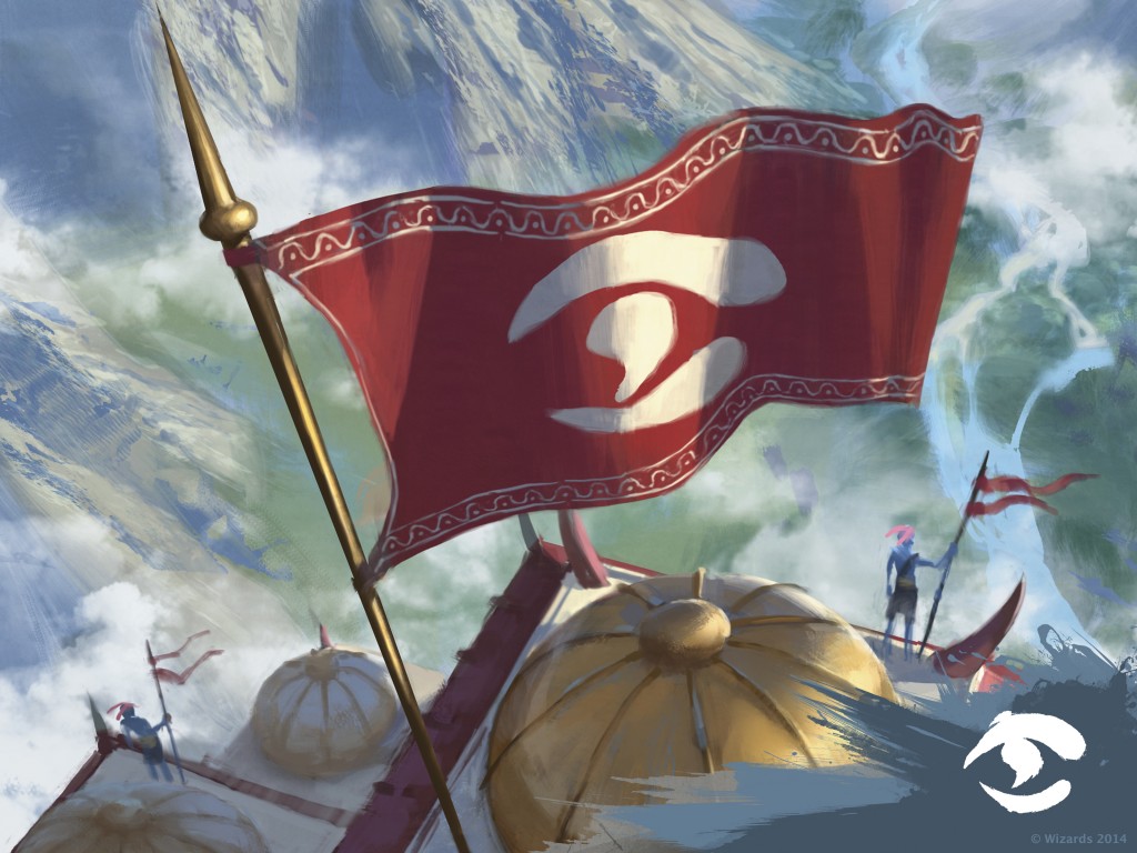 MtG Art: Jeskai Banner from Khans of Tarkir Set by - Art of Magic: the ...