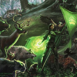 Paragon of Eternal Wilds - MtG Art