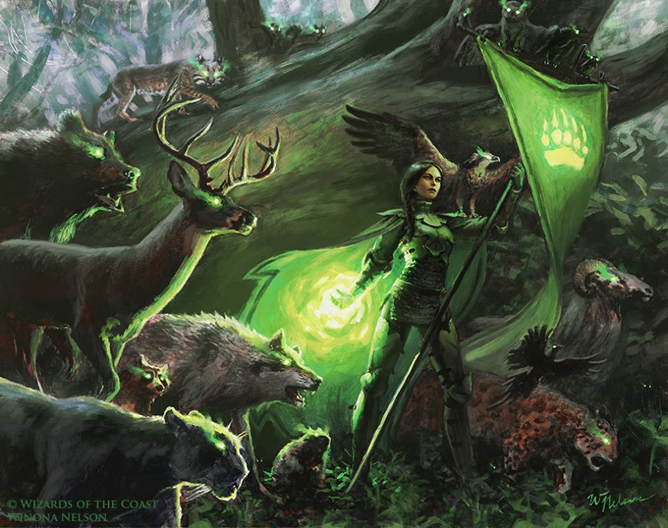 Paragon of Eternal Wilds - MtG Art