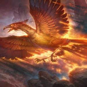 Ashcloud Phoenix - MtG Art